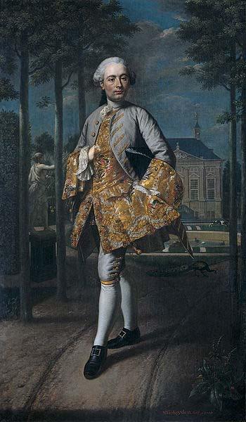 unknow artist Portrait of Gerard Cornelis van Riebeeck oil painting image